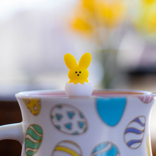 Floating Yellow Peep Easter Egg Tea infuser