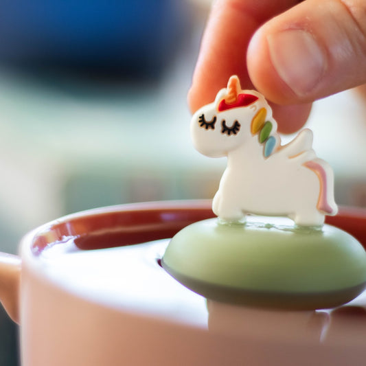 Floating Rainbow Unicorn Tea infuser