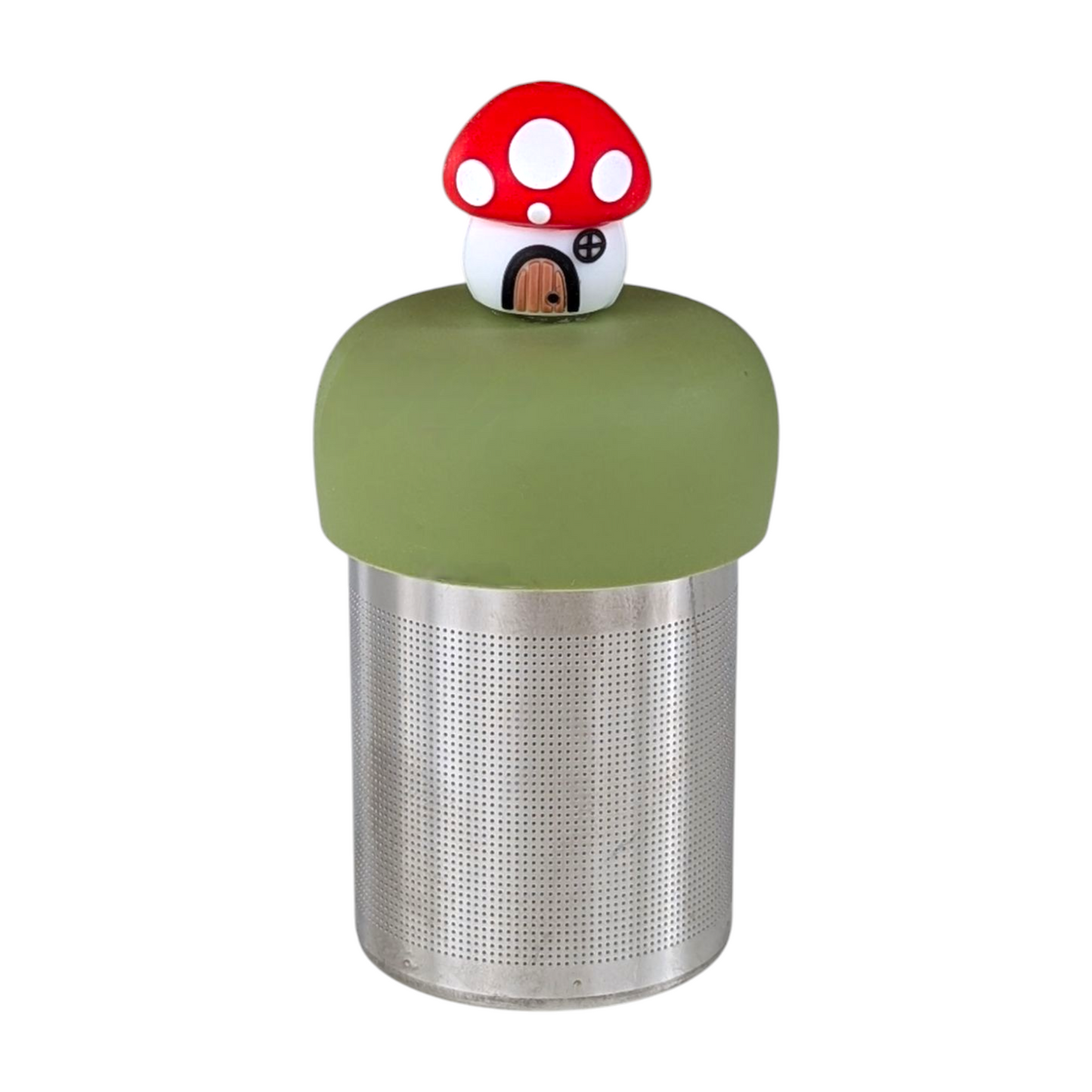 Red Mushroom Cottage Floating Tea Steeper™