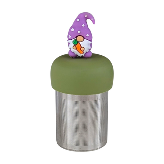Purple Spring Gnome Floating Tea Steeper