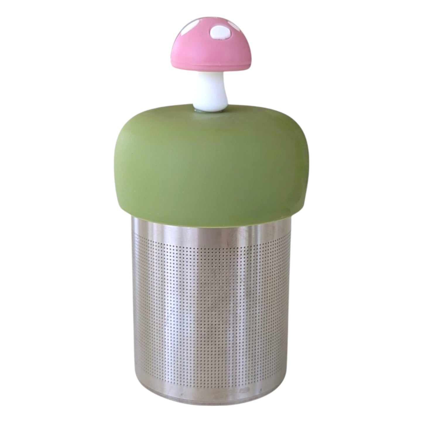 Pink Mushroom Floating Tea Steeper