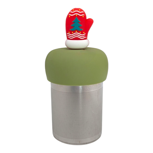Christmas Tree Mitten Floating Tea Steeper