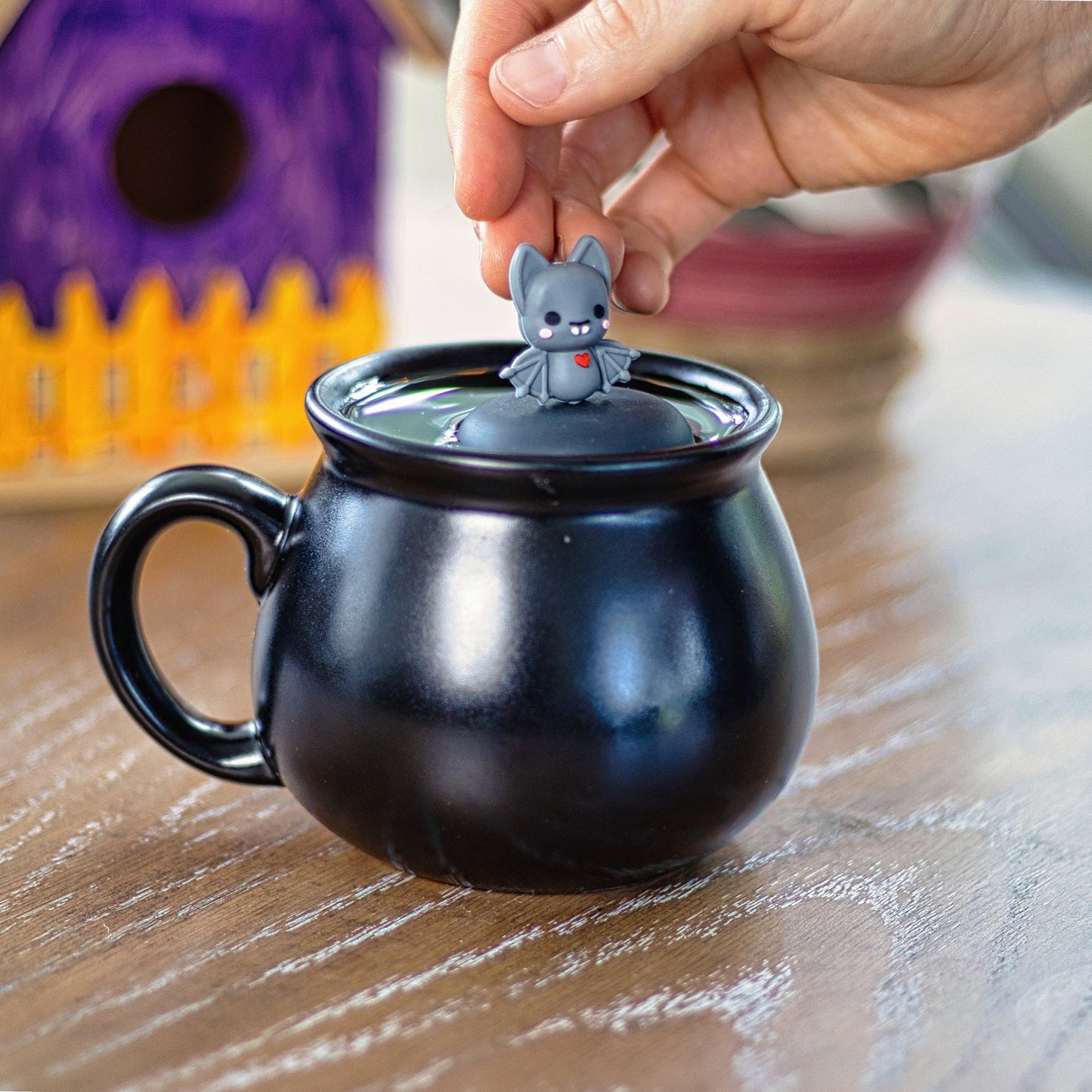 Vampire Bat Hat Floating Tea Steeper