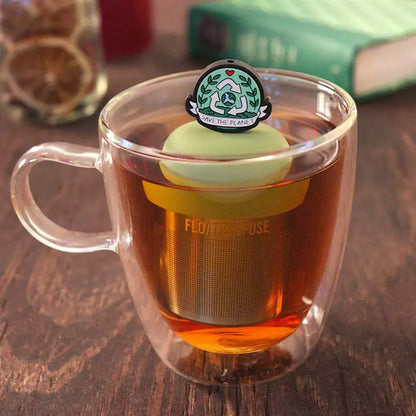 Floating Save the Planet Tea Infuser - Cute Tea Infuser for Loose Tea