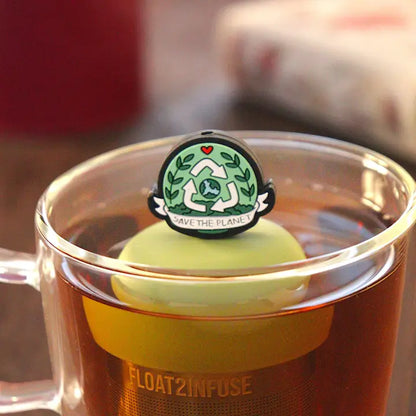 Floating Save the Planet Tea Infuser - Cute Tea Infuser for Loose Tea