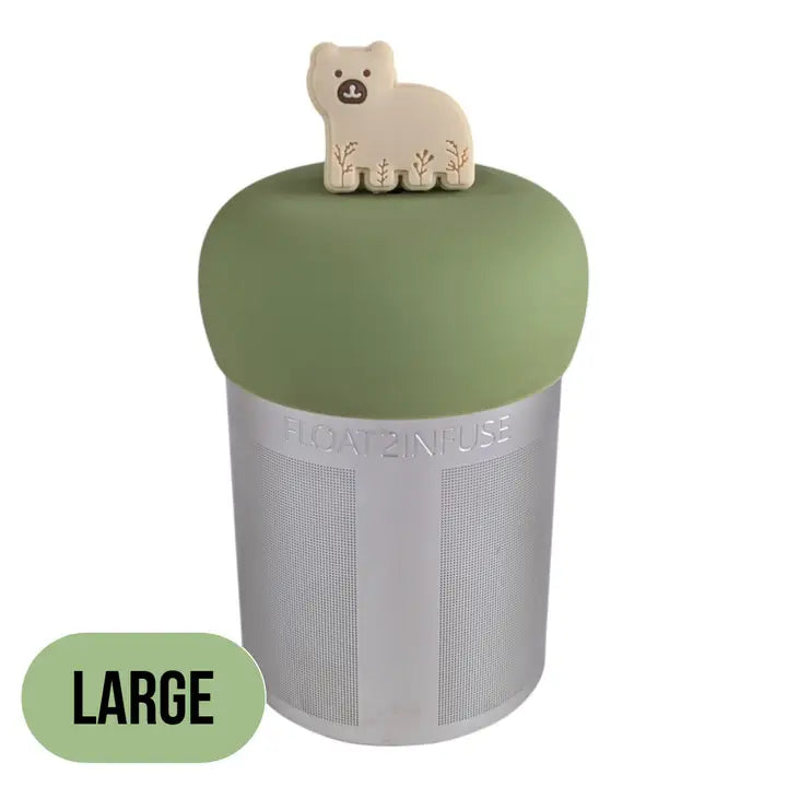 Floating Large Blonde Bear Tea infuser