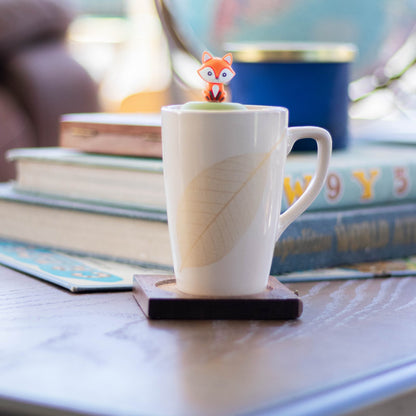 Orange Fox Floating Tea Steeper
