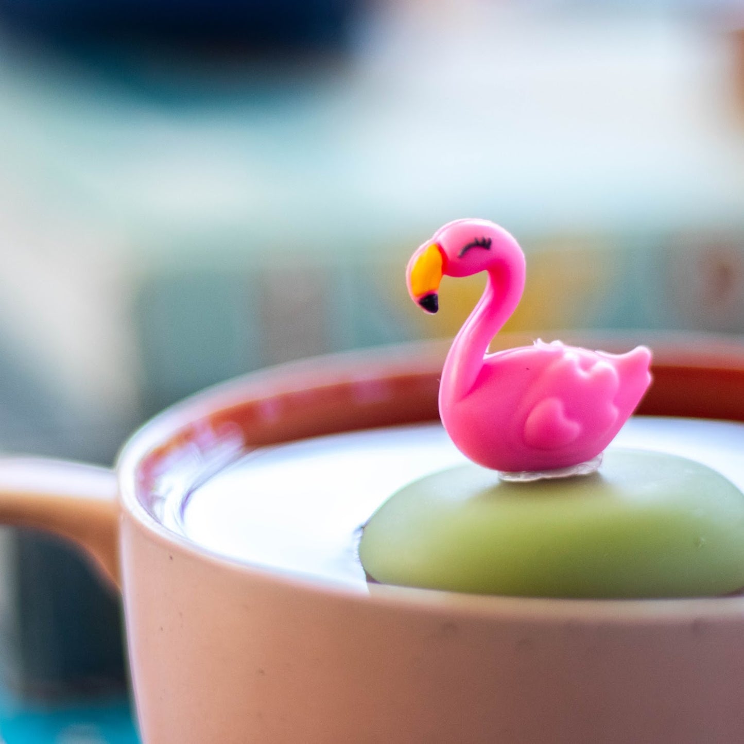 Pink Flamingo Floating Tea Steeper