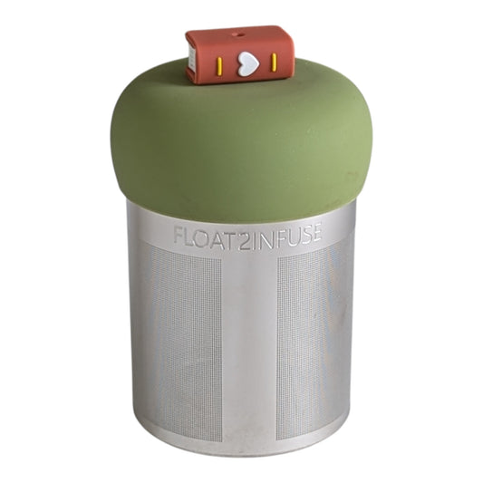 Floating Large Brown Book Tea infuser