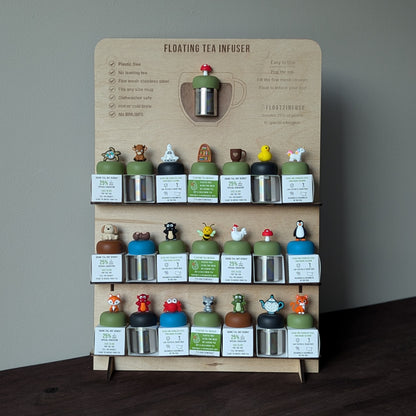 Preorder June 20 Table Top Demo Engraved Wooden Display
