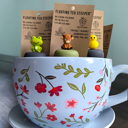 Giant Floral Teacup Point of Sale Display