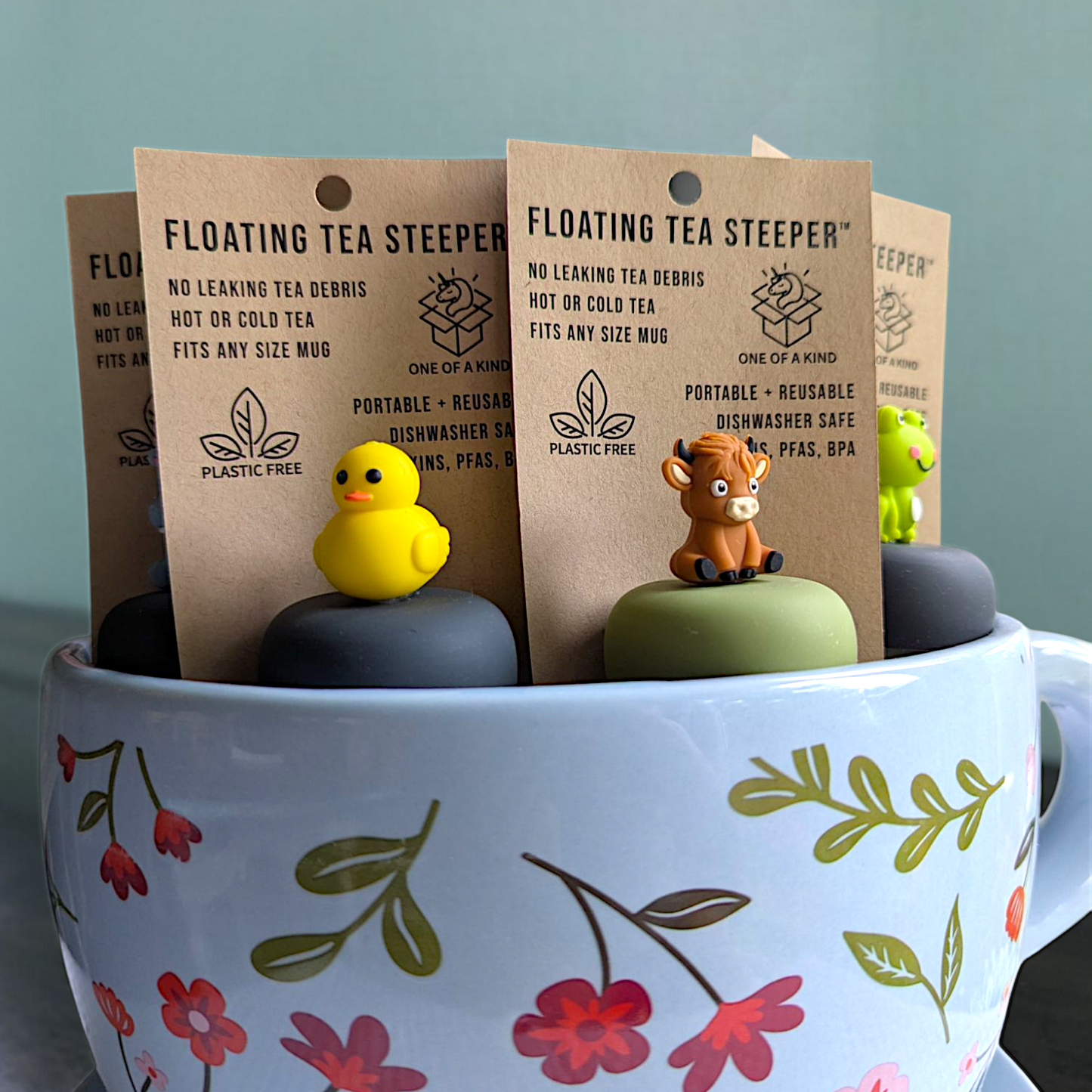 Giant Floral Teacup Point of Sale Display