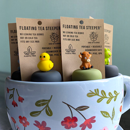 Giant Floral Teacup Point of Sale Display