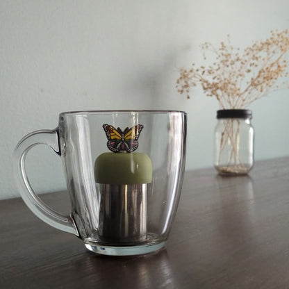 Rainbow Butterfly Floating Tea Steeper