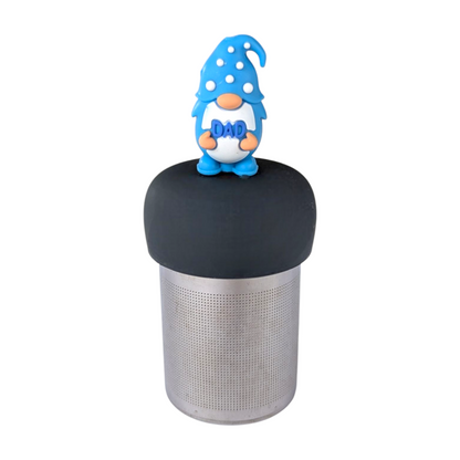 Blue Dad Gnome Floating Tea Steeper