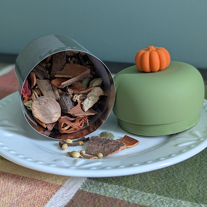 Floating Large 3D pumpkin Tea infuser
