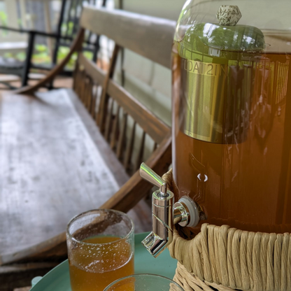 Floating Large Herb Hexagon Tea infuser