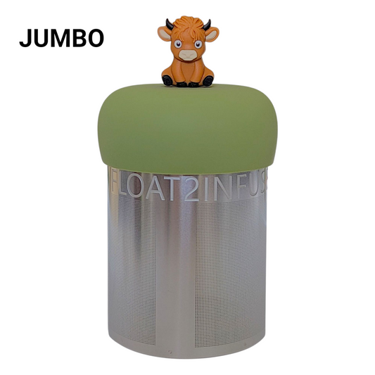 Floating Large Baby Highland Cow Tea infuser