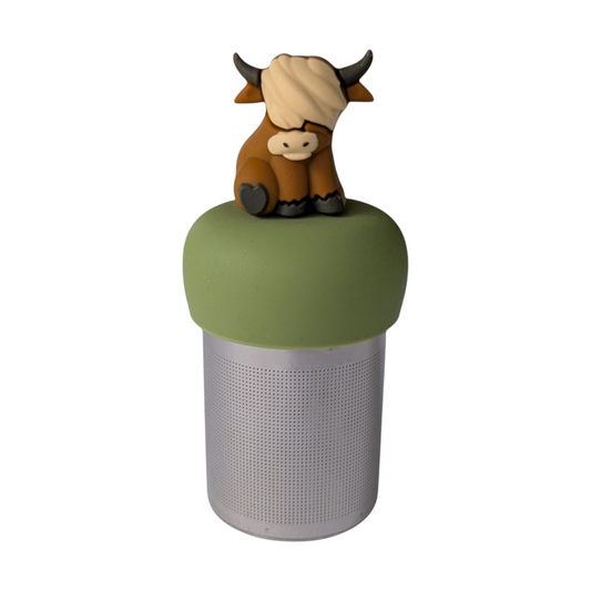 Highland Cow Floating Tea Steeper™