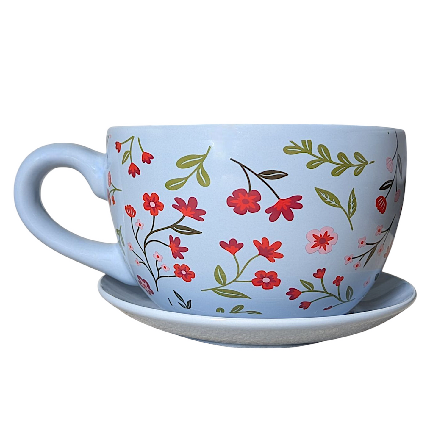 Giant Floral Teacup Point of Sale Display