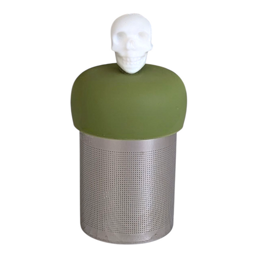 White Skull Floating Tea Steeper™