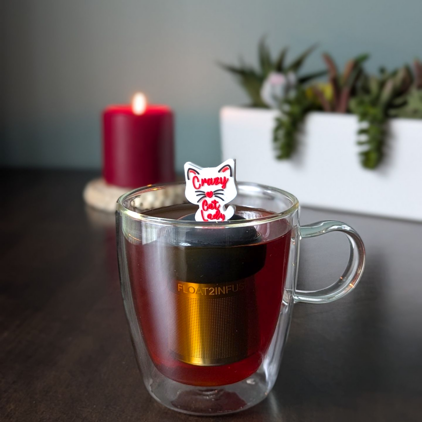 Crazy Cat Lady Floating Tea Steeper