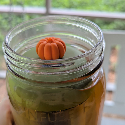 Floating Large 3D pumpkin Tea infuser