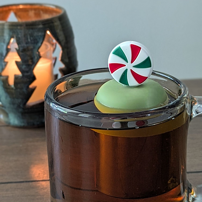 Peppermint Candy Floating Tea Steeper