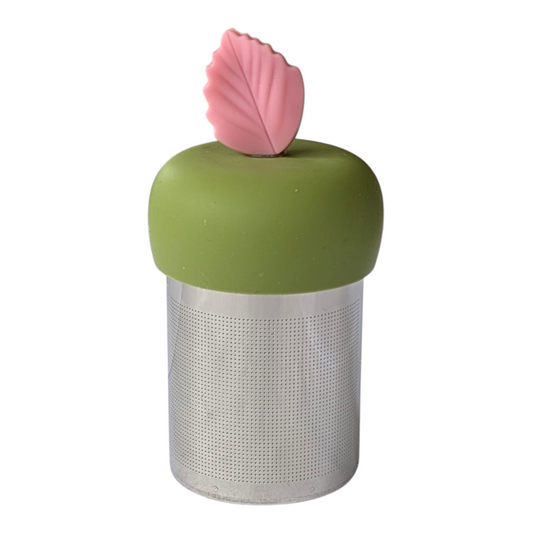 Pink Herb Leaf Floating Tea Steeper™