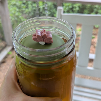 Floating Large Pink Lotus Tea infuser