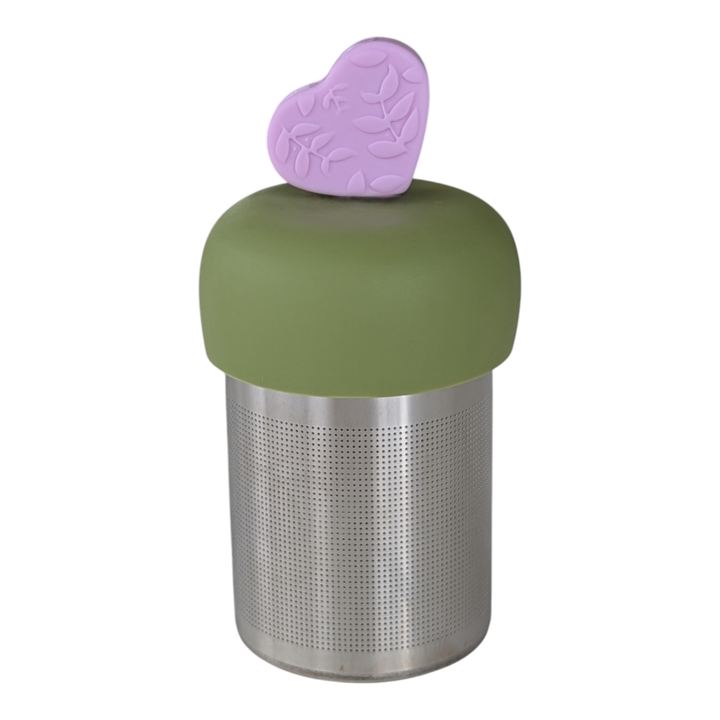 Purple Leaf Heart Floating Tea Steeper