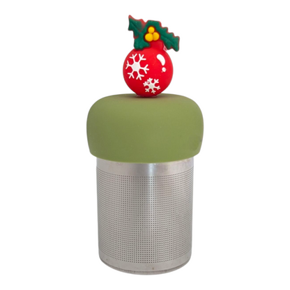 Red Christmas Ornament Floating Tea Steeper™