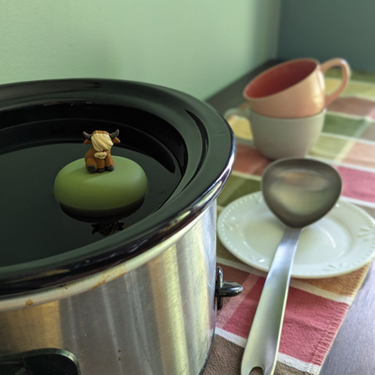 Floating Large Highland Cow Tea infuser