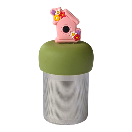 Floral Birdhouse Floating Tea Steeper™