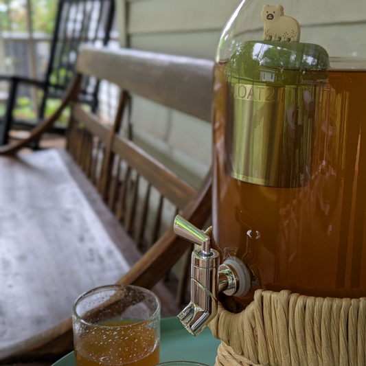 Floating Large Blonde Bear Tea infuser
