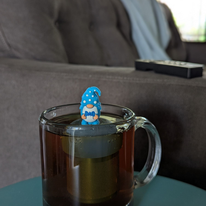 Blue Dad Gnome Floating Tea Steeper