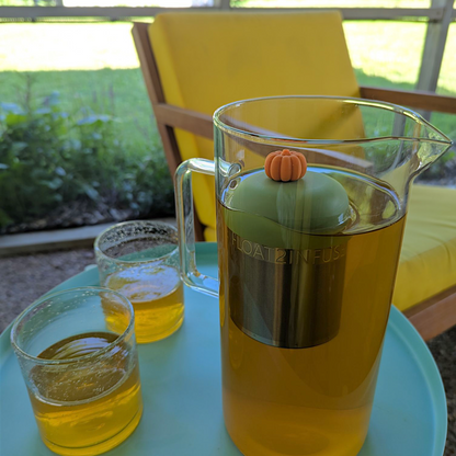 Floating Large 3D pumpkin Tea infuser