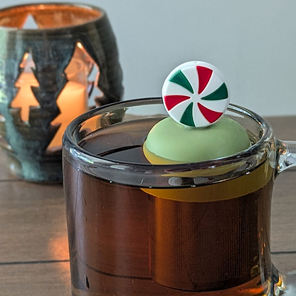 Peppermint Candy Floating Tea Steeper