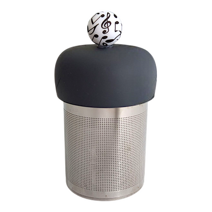 Music Pattern Floating Tea Steeper