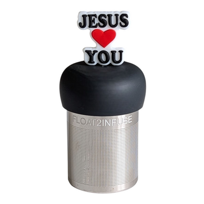 Floating Jesus Loves You Tea Infuser - Cute Tea Infuser for Loose Leaf Tea