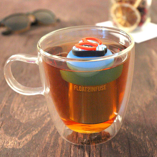 Floating Americana Flip Flops Tea Infuser - Cute Tea Infuser for Loose Tea