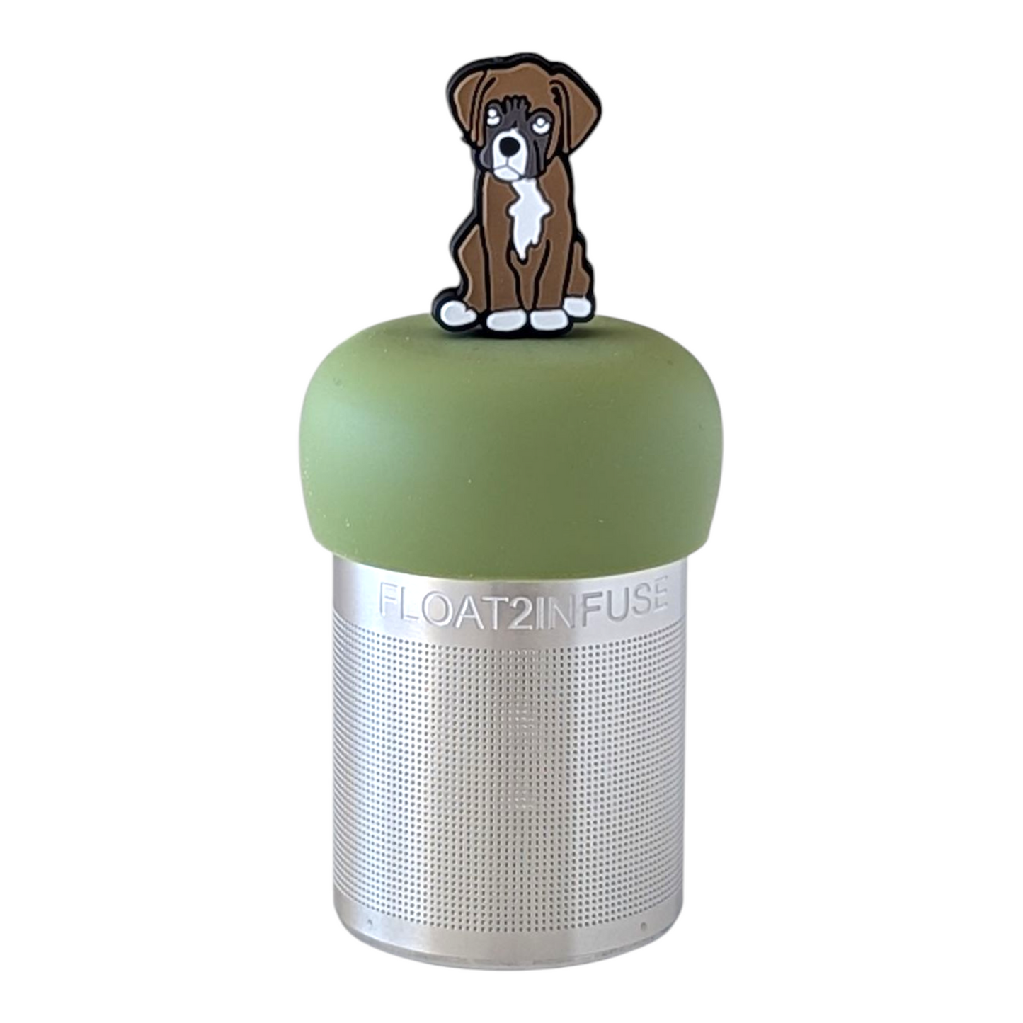 Floating Boxer Dog Tea Infuser - Cute Animal Tea Infuser for Loose Leaf Tea