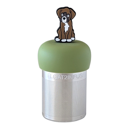 Floating Boxer Dog Tea Infuser - Cute Animal Tea Infuser for Loose Leaf Tea