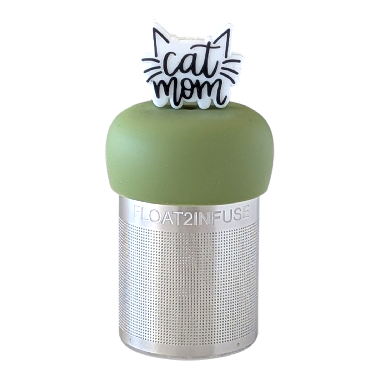 Floating Cat Mom Tea Infuser - Cute Animal Tea Infuser for Loose Leaf Tea